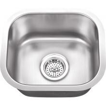 Platinum Sinks 14 X 13 18-Gauge Stainless Steel Undermount Bar Sink image