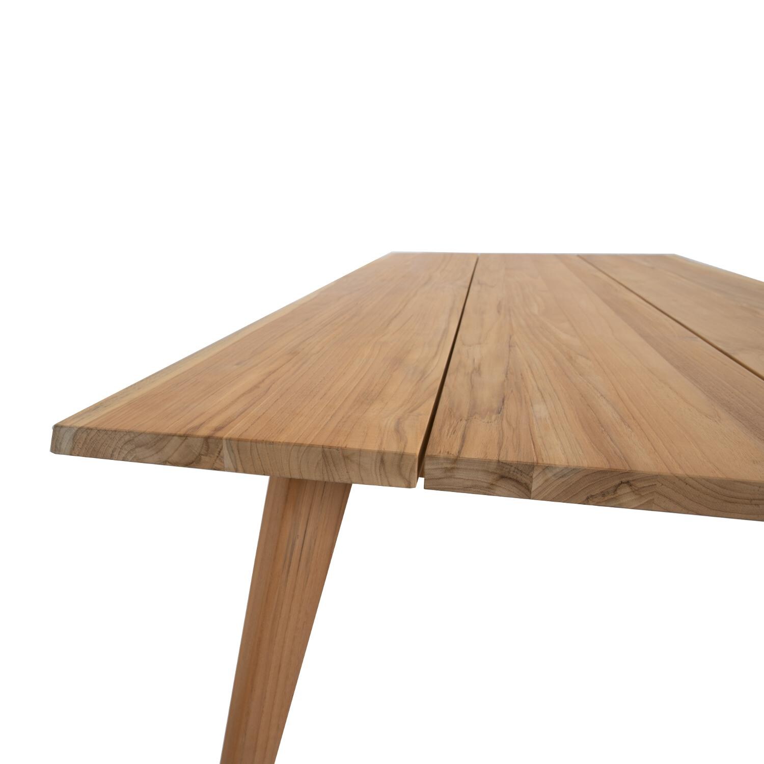 Sunset West - 5601-CT - Huntington 52 X 28 Inch Rectangular Teak Live Edge Patio Coffee Table - Detail thumbnail