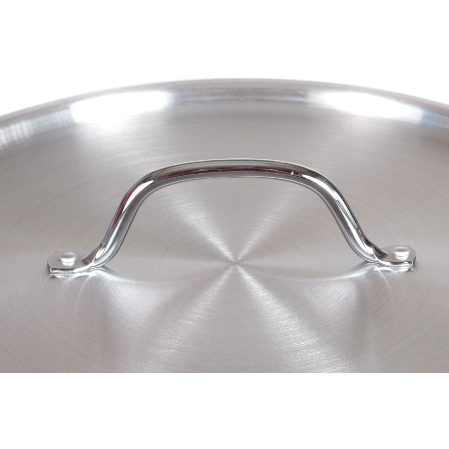 Cajun Cookware 20-Quart Aluminum Stock Pot - Handle View thumbnail