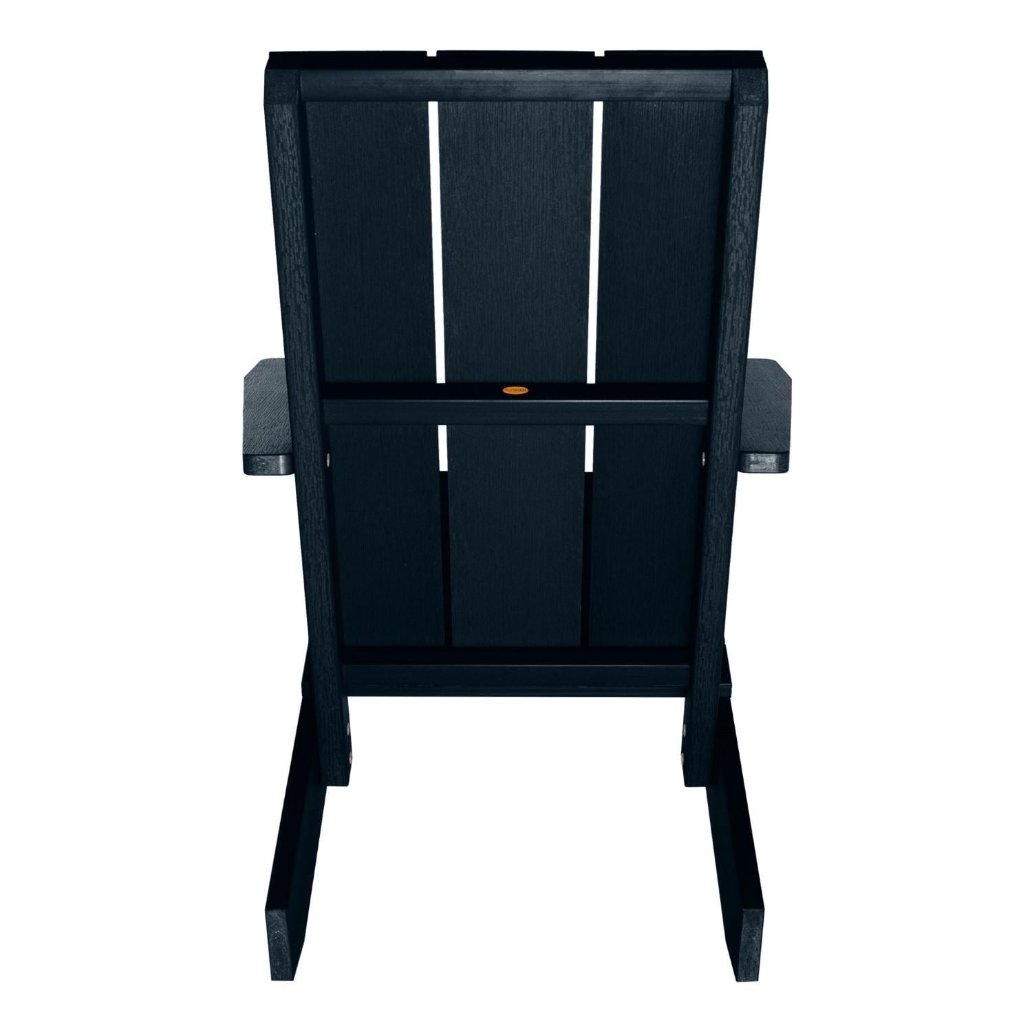 Lakeview Classical Cove Modern Adirondack Chair - Federal Blue - Back thumbnail