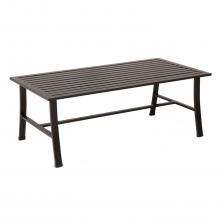 La Jolla 43 X 22 Inch Rectangular Aluminum Patio Coffee Table By Sunset West image