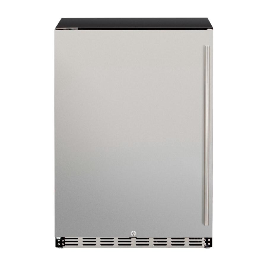 American Made Grills AMG-RFR-24S-R 5.3c Outdoor Rated Fridge Right to Left Opening thumbnail