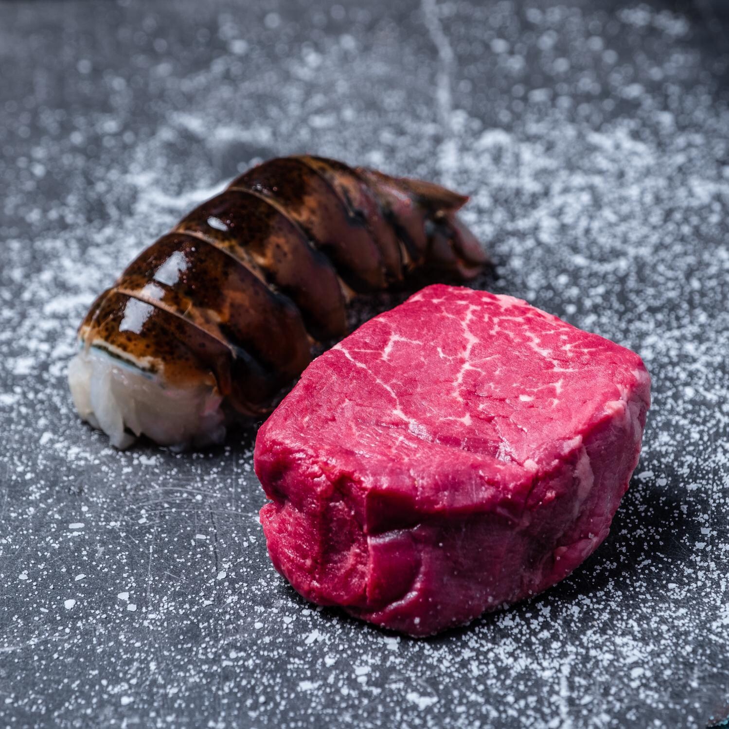 Surf & Turf | 2 ea 6 oz Filet Mignons & 4-5 oz Lobster Tails | BBQGuys USA Premium Cuts image