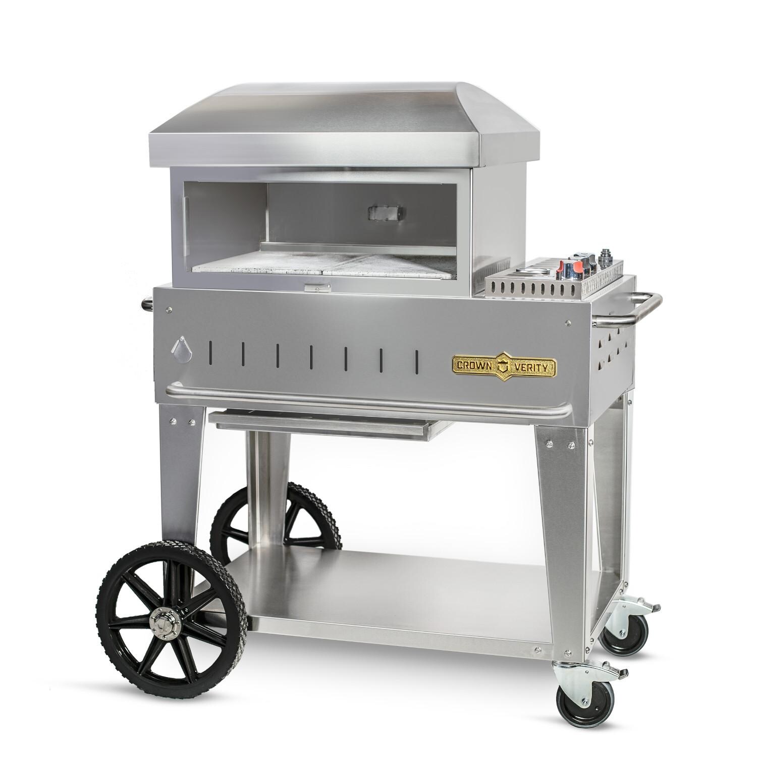 Crown Verity CV-PZ24-MB 24-Inch Mobile Propane Gas Pizza Oven thumbnail