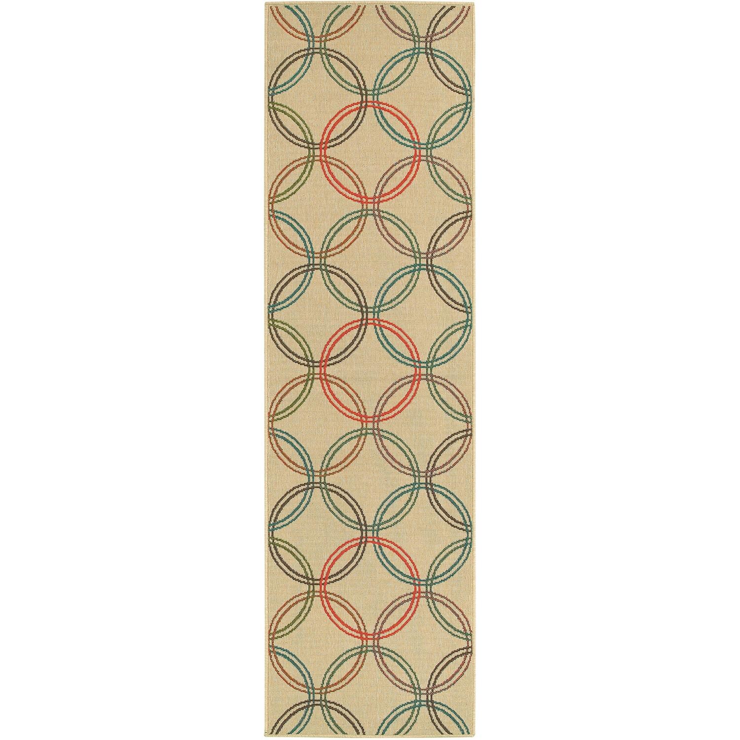 Tommy Bahama Seaside 2 X 8 Indoor/Outdoor Runner By Oriental Weavers - Beige & Multi thumbnail