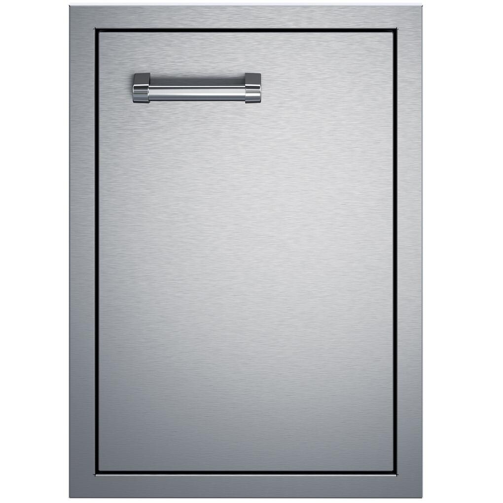 Delta Heat DHAD16R-C 16-in Right Hinged Stainless Steel Single Access Door - Vertical - White Background thumbnail