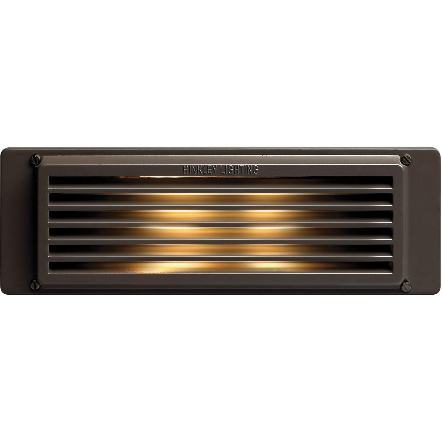 Hinkley Lighting Line Voltage One Light 4-Inch Outdoor Deck Light - Bronze - 59040BZ