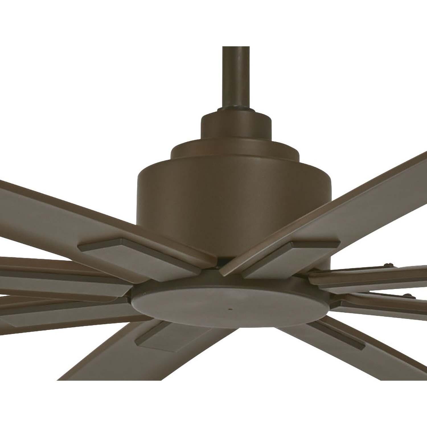Minka-Aire F896-84-ORB Xtreme H2O 84-Inch 8-Blade Ceiling Fan in Oil Rubbed Bronze Finish w/ Oil Rubbed Bronze Blades - Closeup thumbnail
