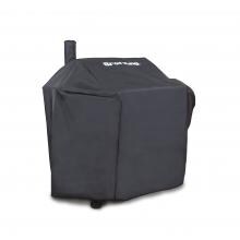 Broil King Select PVC Polyester Grill Cover For Offset Smokers - 64 W X 31 D X 40 H image