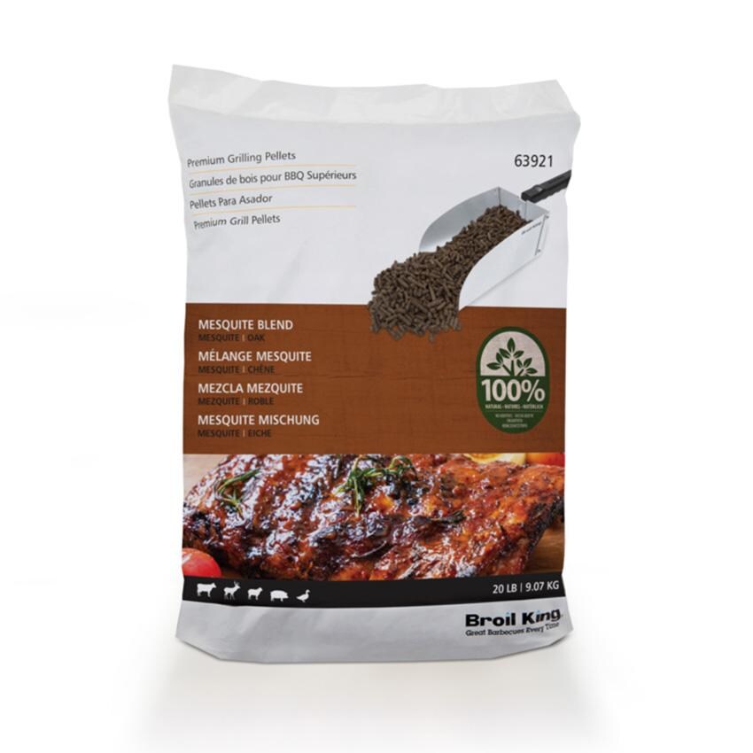 Broil King Mesquite Blend Pellets - 20 Lbs - 63921