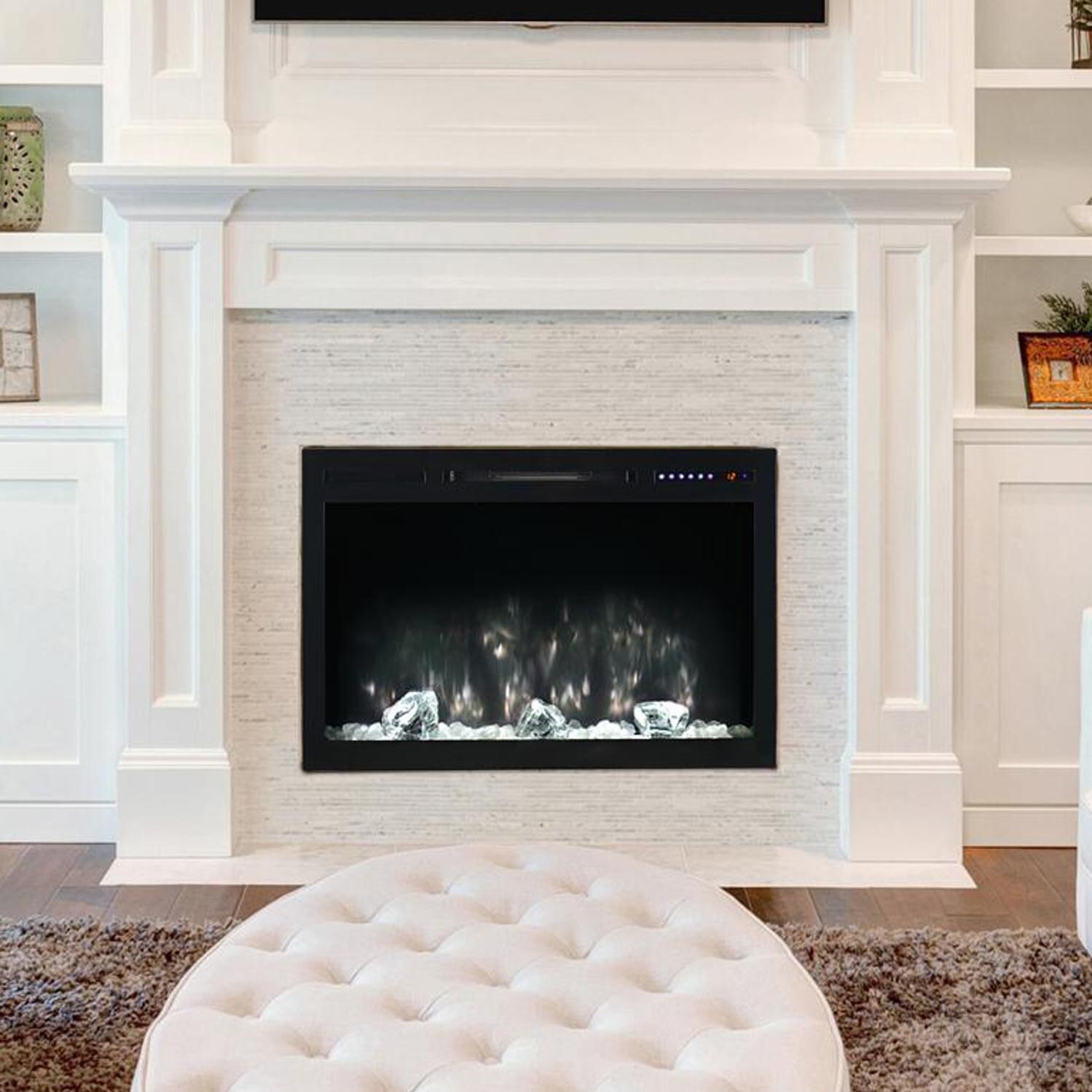 Modern Flames Spectrum 36-Inch Built-In Conventional Electric Fireplace - SC36-B