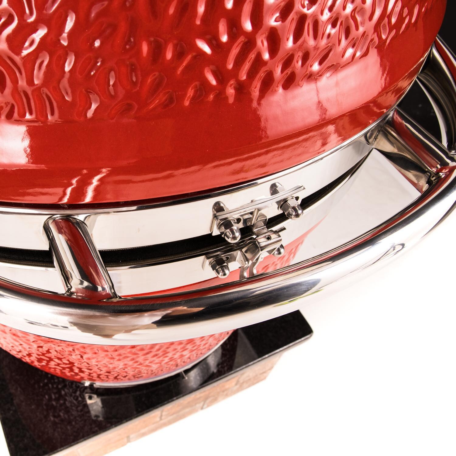 Kamado Joe PJ24NRHC Pro Joe 24-Inch Ceramic Kamado Grill - Stainless Steel Handle thumbnail