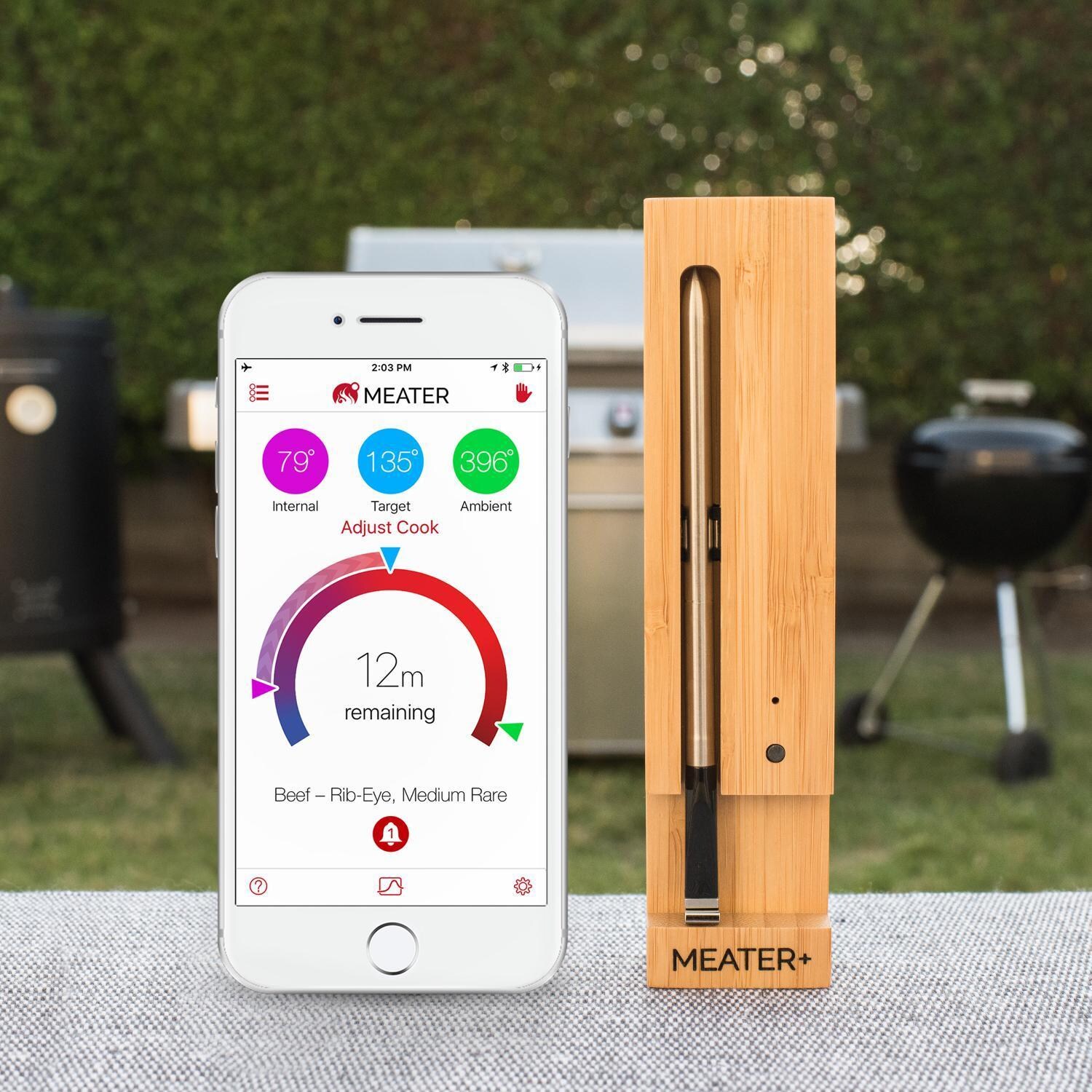 MEATER - meater+ - Extended Range Wireless Bluetooth Smart Meat Thermometer - Use The MEATER + App On Your Smartphone - Lifestyle thumbnail