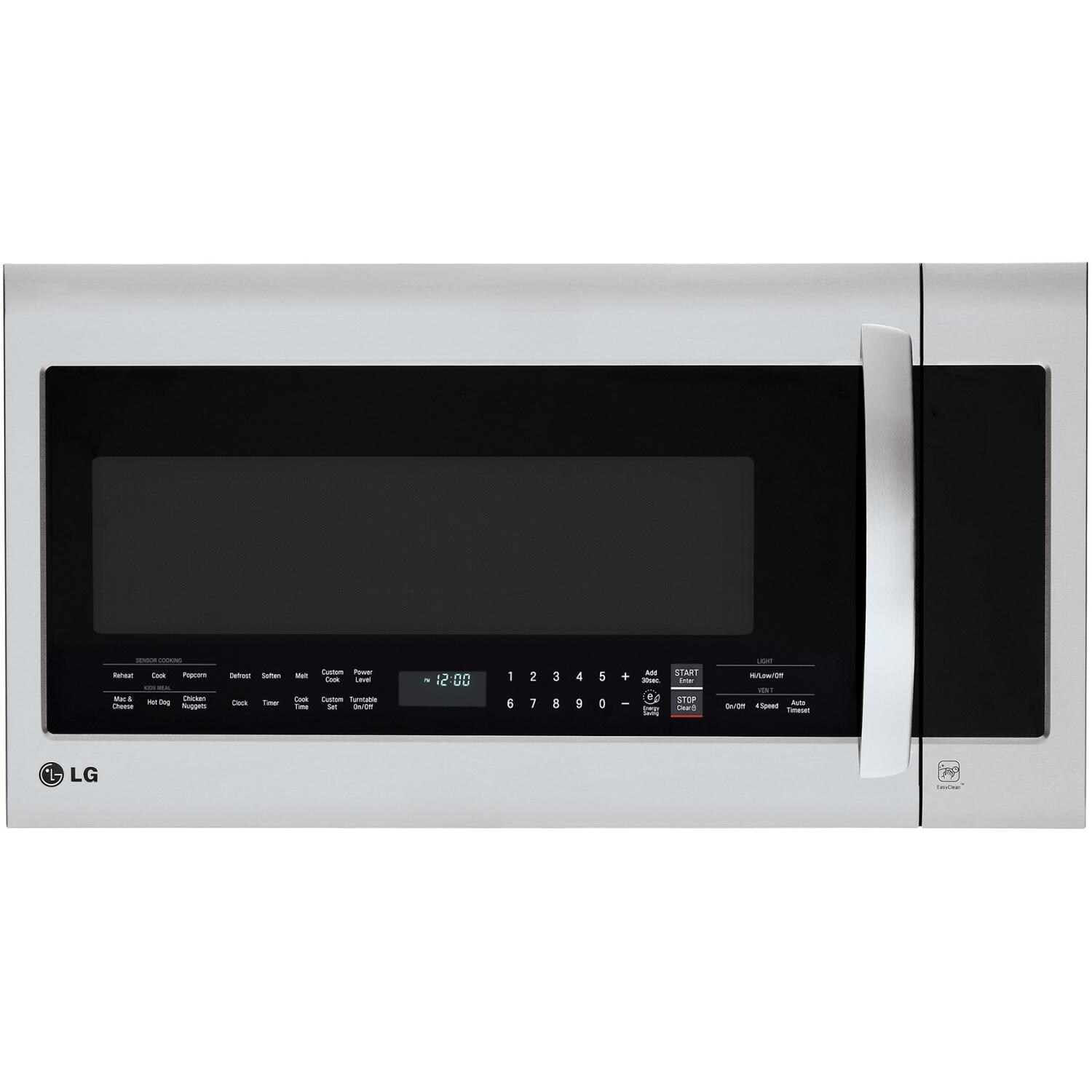 LG LMVM2033ST 2.0 Cu. Ft. Over-The-Range Microwave Oven - Stainless Steel
