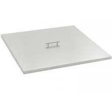 Lakeview Outdoor Designs 33-Inch Stainless Steel Burner Lid - Fits 30-Inch Square Fire Pit Pan image