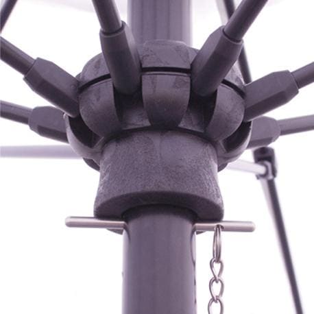 Galtech 7.5 Ft. Octagonal Patio Umbrella W/ Manual Lift -  Hub Detail