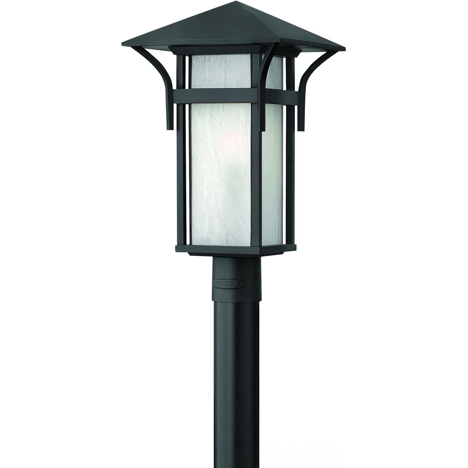 Hinkley Lighting Harbor One Light 20-Inch LED Outdoor Post Light - Satin Black - 2571SK-LED