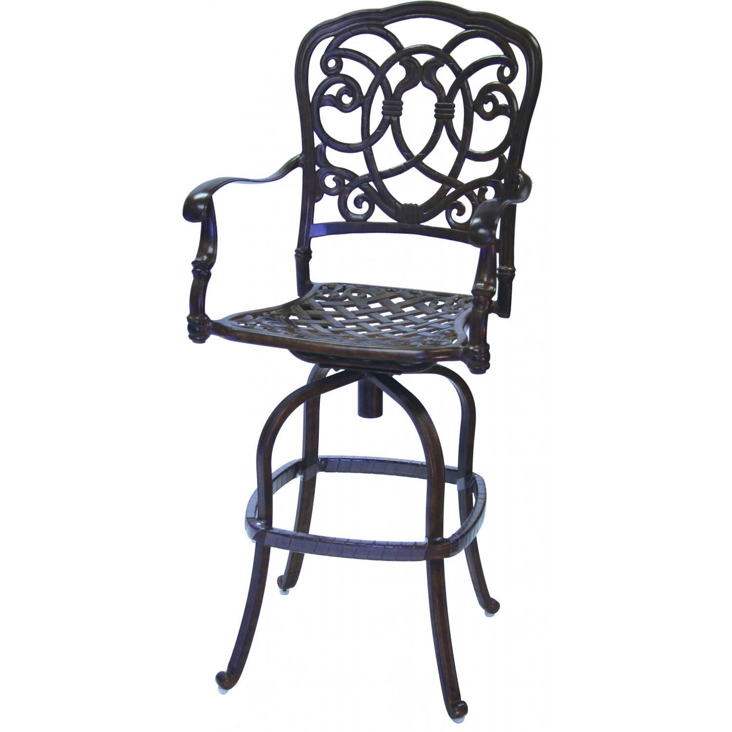 Darlee Florence Patio Swivel Bar Stool thumbnail
