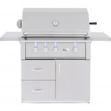 Summerset Alturi 36-Inch 3-Burner Natural Gas Grill With Red Brass Burners & Rotisserie - ALT36R-NG image