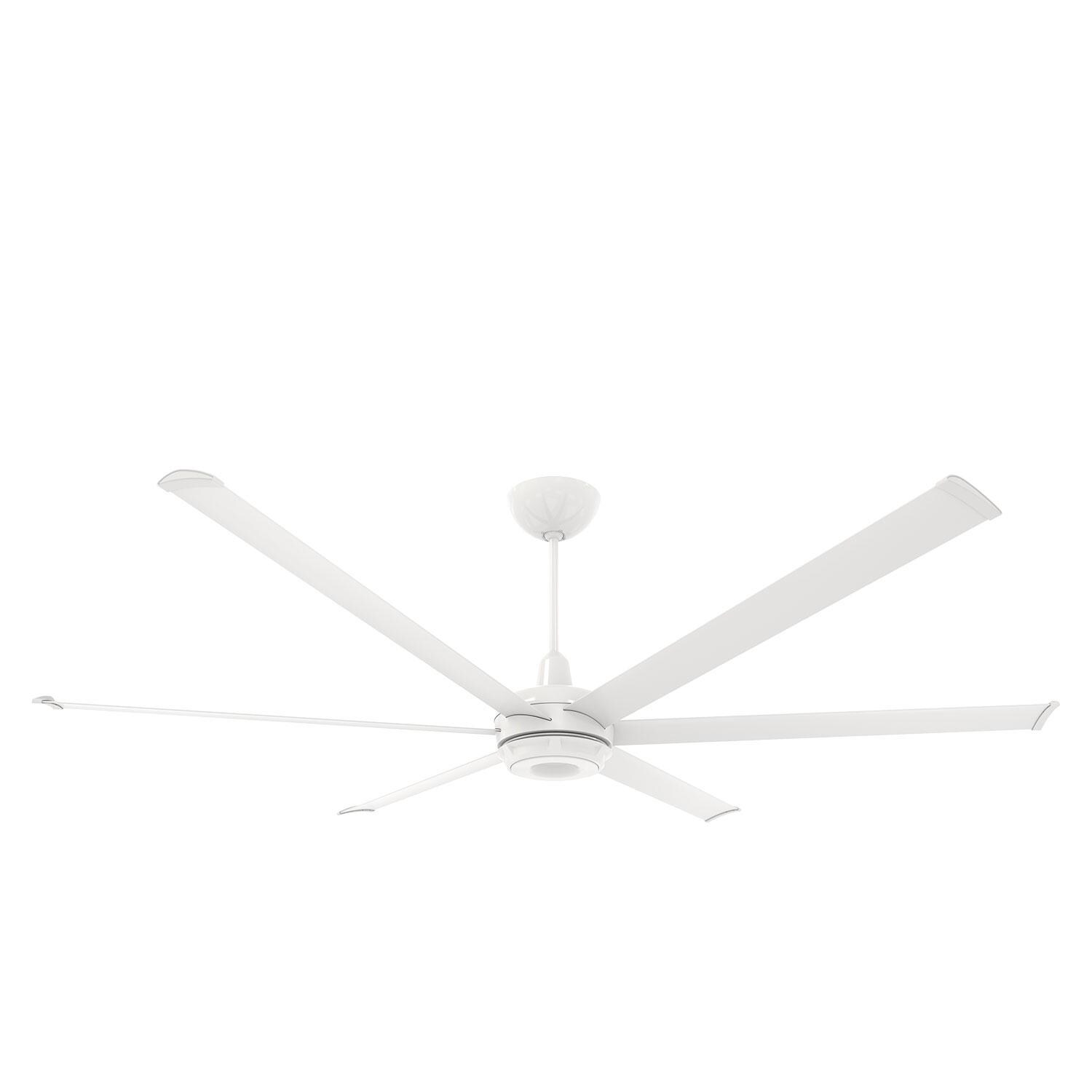 Big Ass Fans MK-ES62-072306A787I07 84-Inch es6 Ceiling Fan Kit Universal Mount W/ 7-Inch Ext Tube White thumbnail