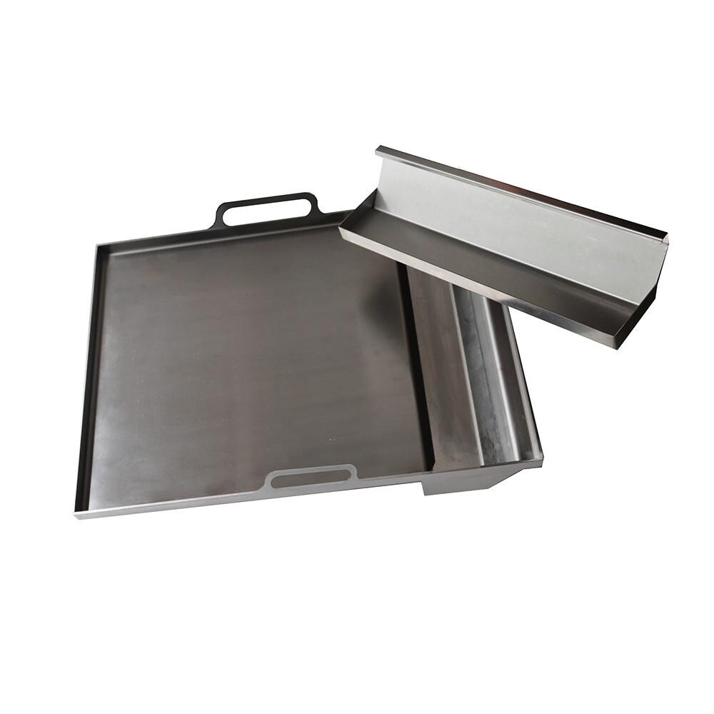 RCS x Le Griddle Dual Plate Stainless Steel Cast Iron Griddle
