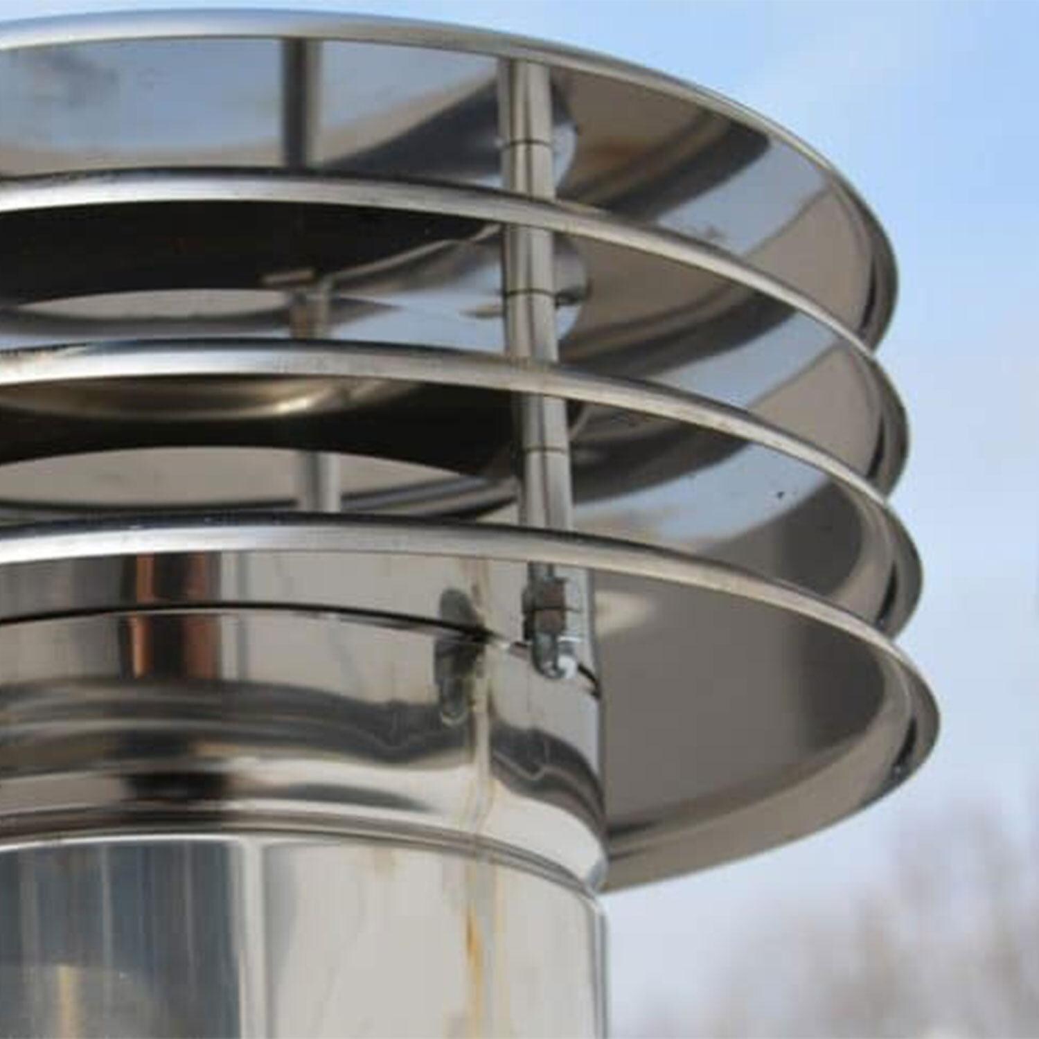 XO Appliance XOPIZZA2FSCA PIZZA2 Wood-Fired Pizza Oven in Carbona - Chimney - Detail thumbnail