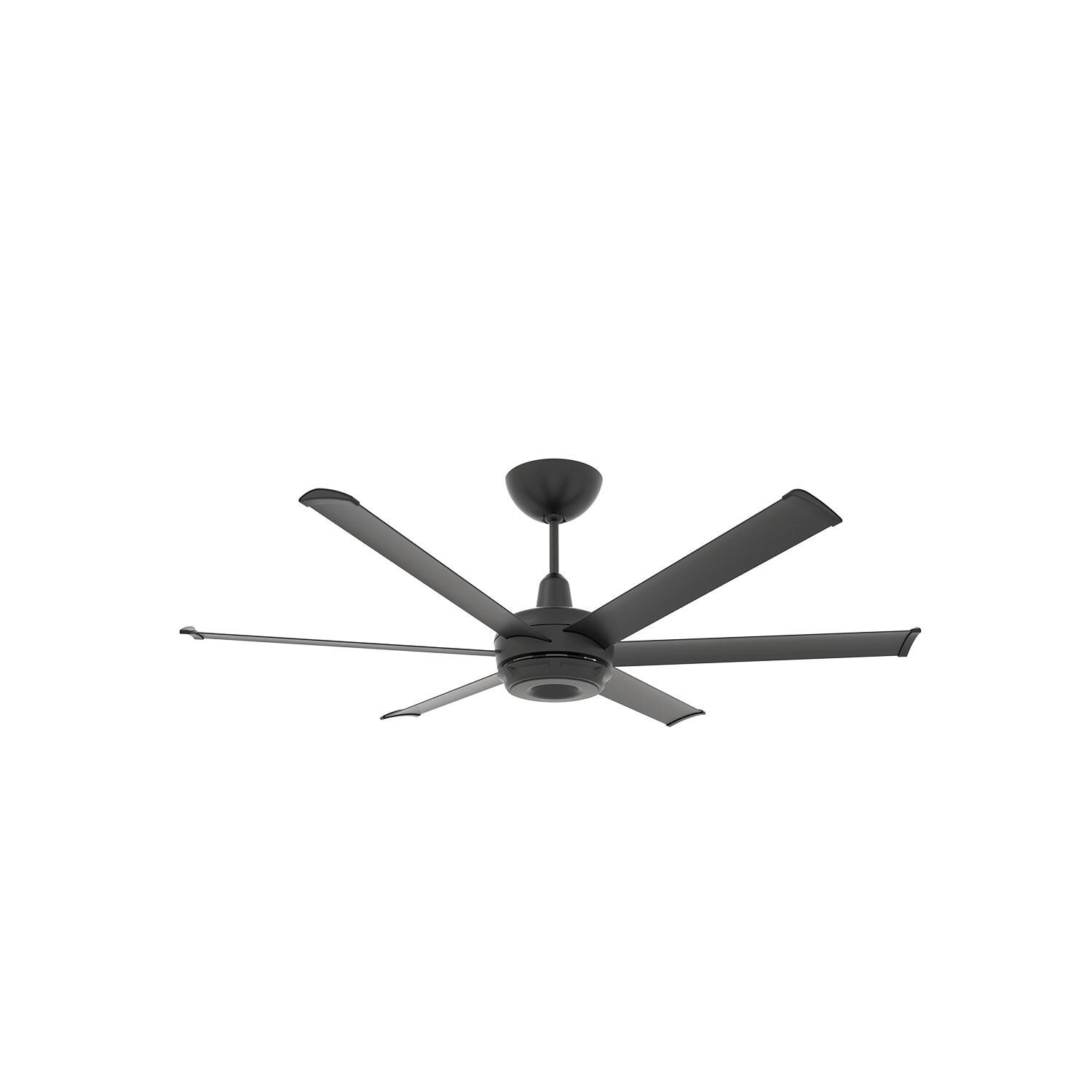 Big Ass Fans MK-ES62-052306A786I07S34 60-Inch es6 Ceiling Fan Kit Universal W/ 7-Inch Downrod Black thumbnail