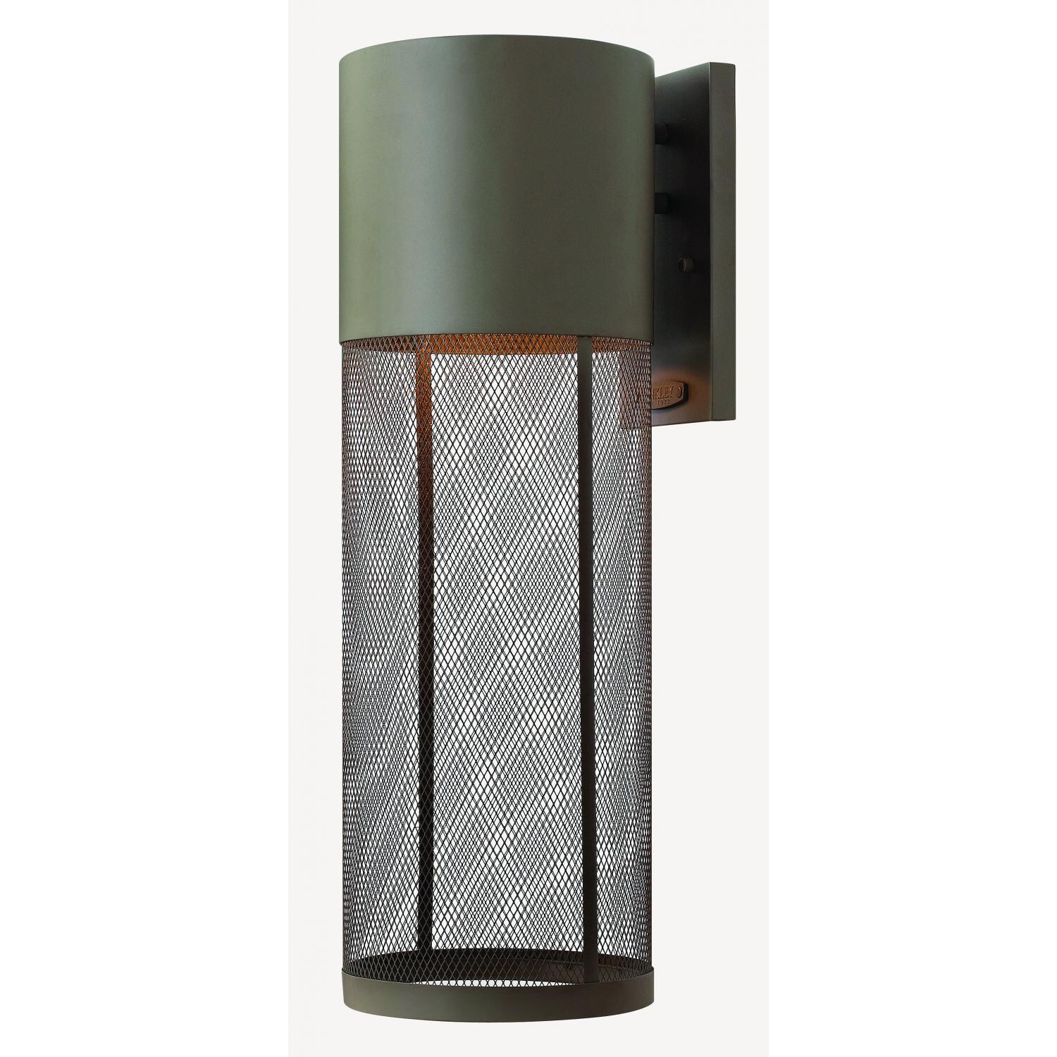 Hinkley Lighting Aria One Light 22-Inch LED Dark Sky Outdoor Wall Light - Buckeye Bronze - 2305KZ-LED image