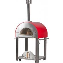 Bella Medio 28-Inch Wood-Fired Outdoor Pizza Oven On Cart image