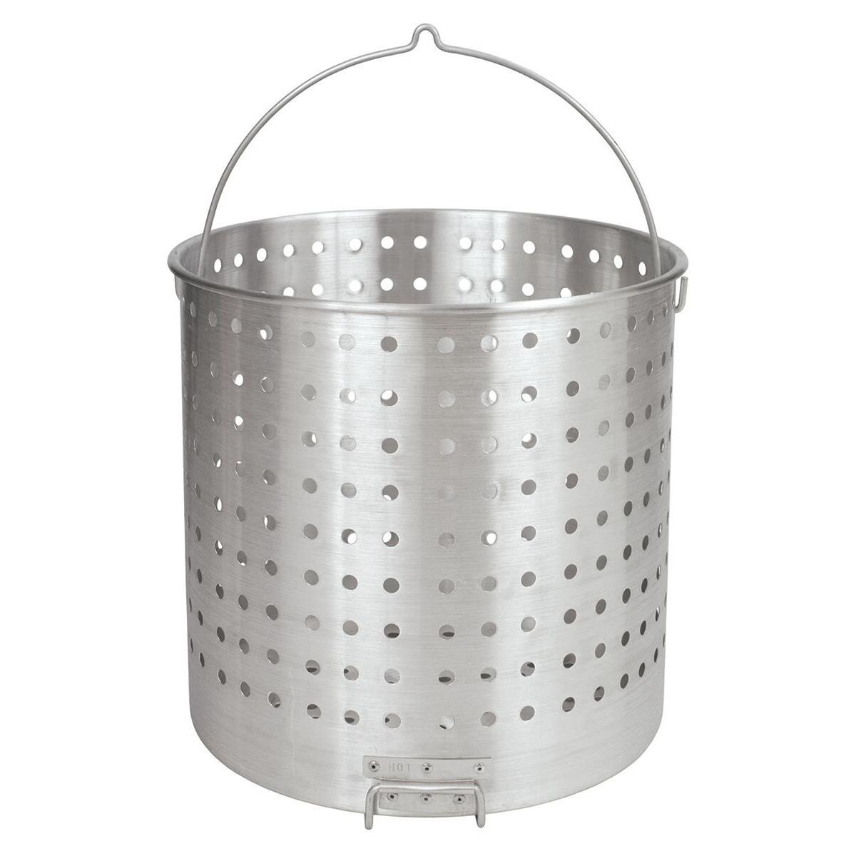 Bayou Classic 120 Quart Perforated Aluminum Basket - B120 - Basket Full View thumbnail