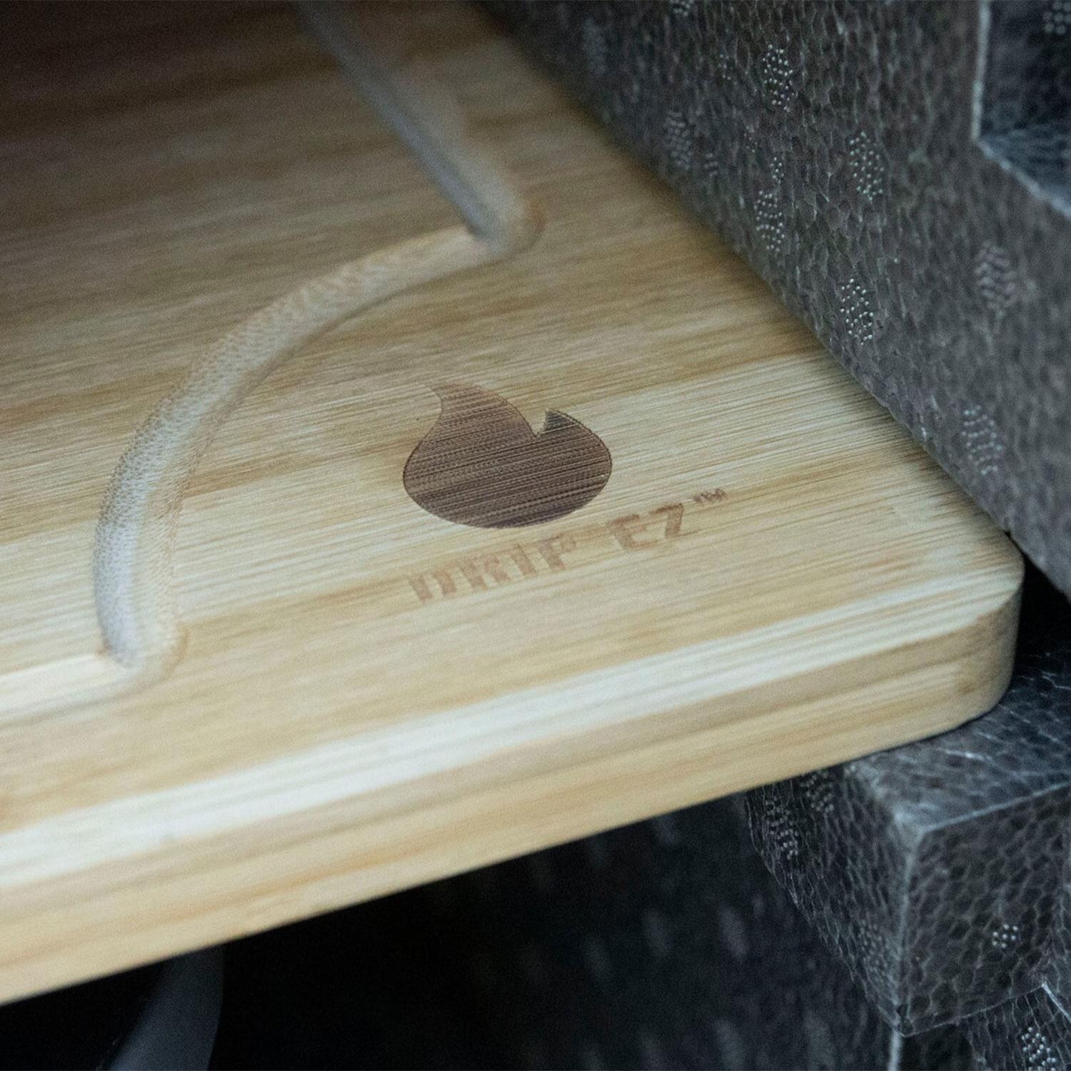 Drip EZ Q-CRIB-1-L Meat Resting Latching Que Crib - Cutting Board Attached - Lifestyle thumbnail