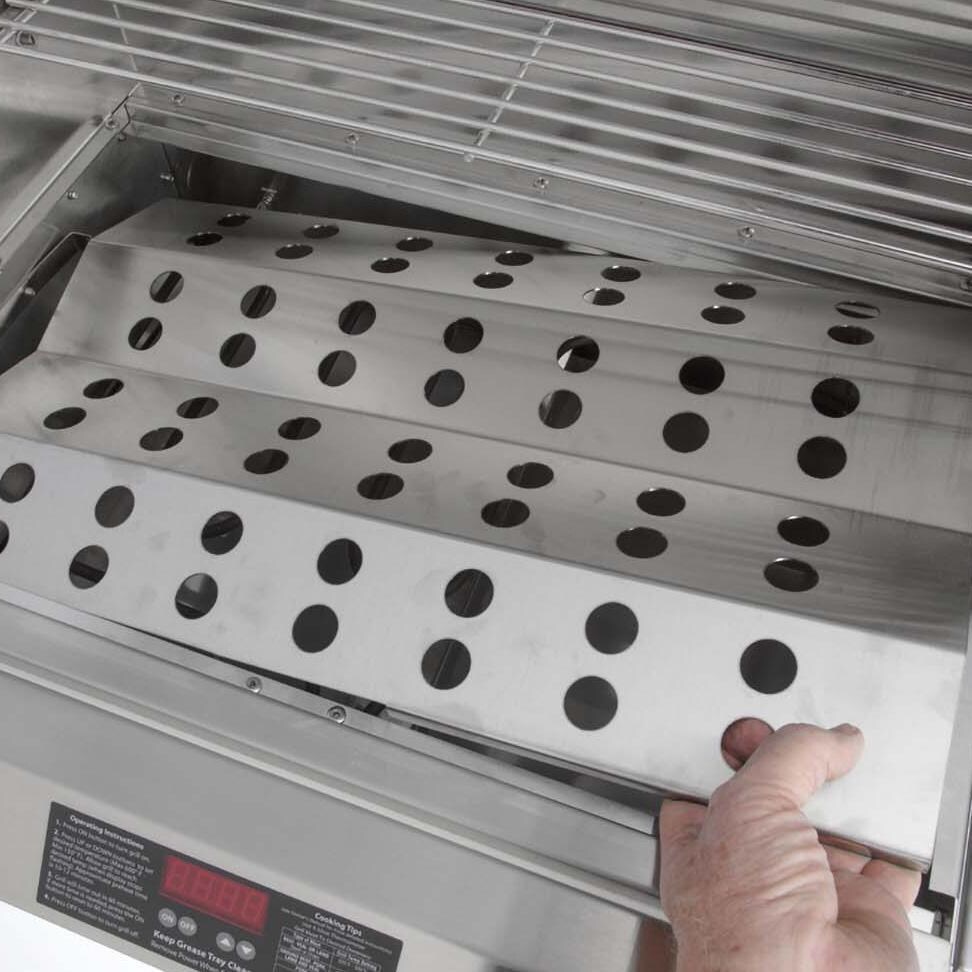 ElectricChef 4400-EC-336-CB-24 4400 Series 24-in Closed Base Electric Grill - Flame Tamers -Detail thumbnail