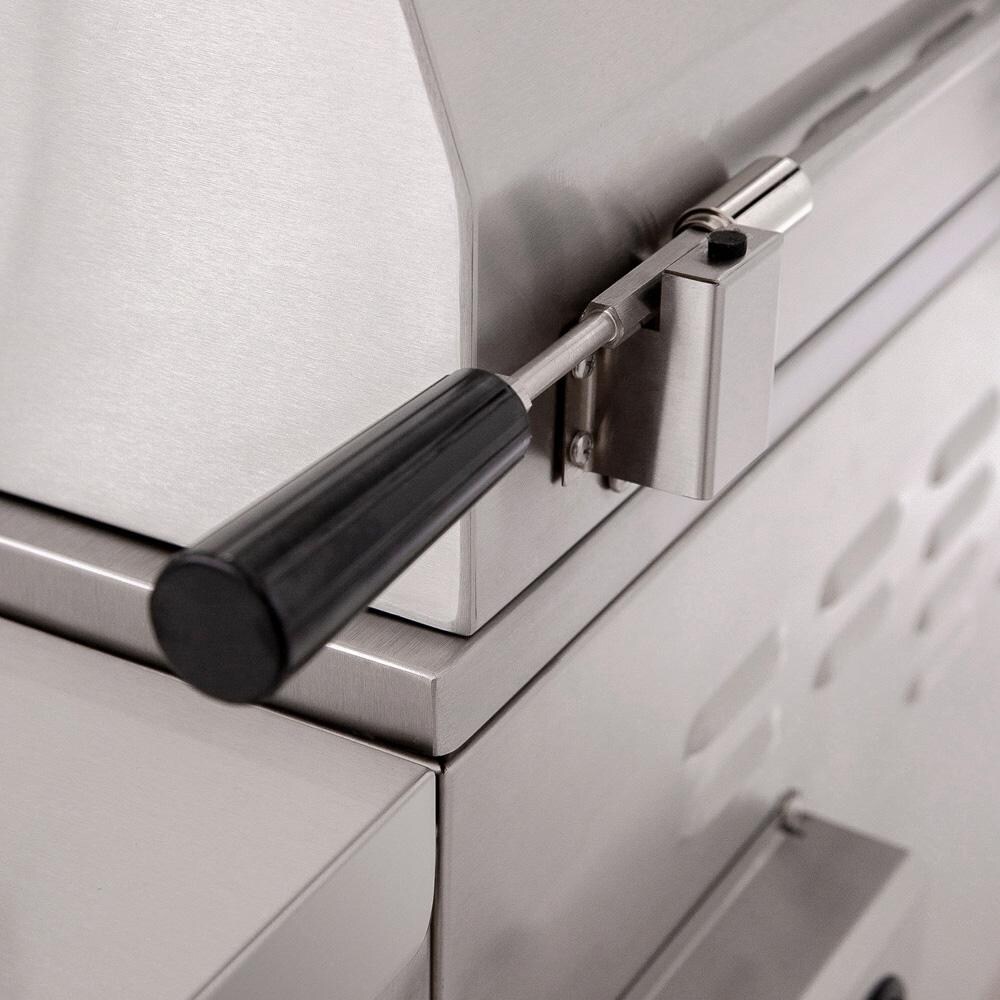 American Made Grills Estate 30-Inch Grill EST30-NG - Natural Gas - Spit Rod Storage - Lifestyle thumbnail