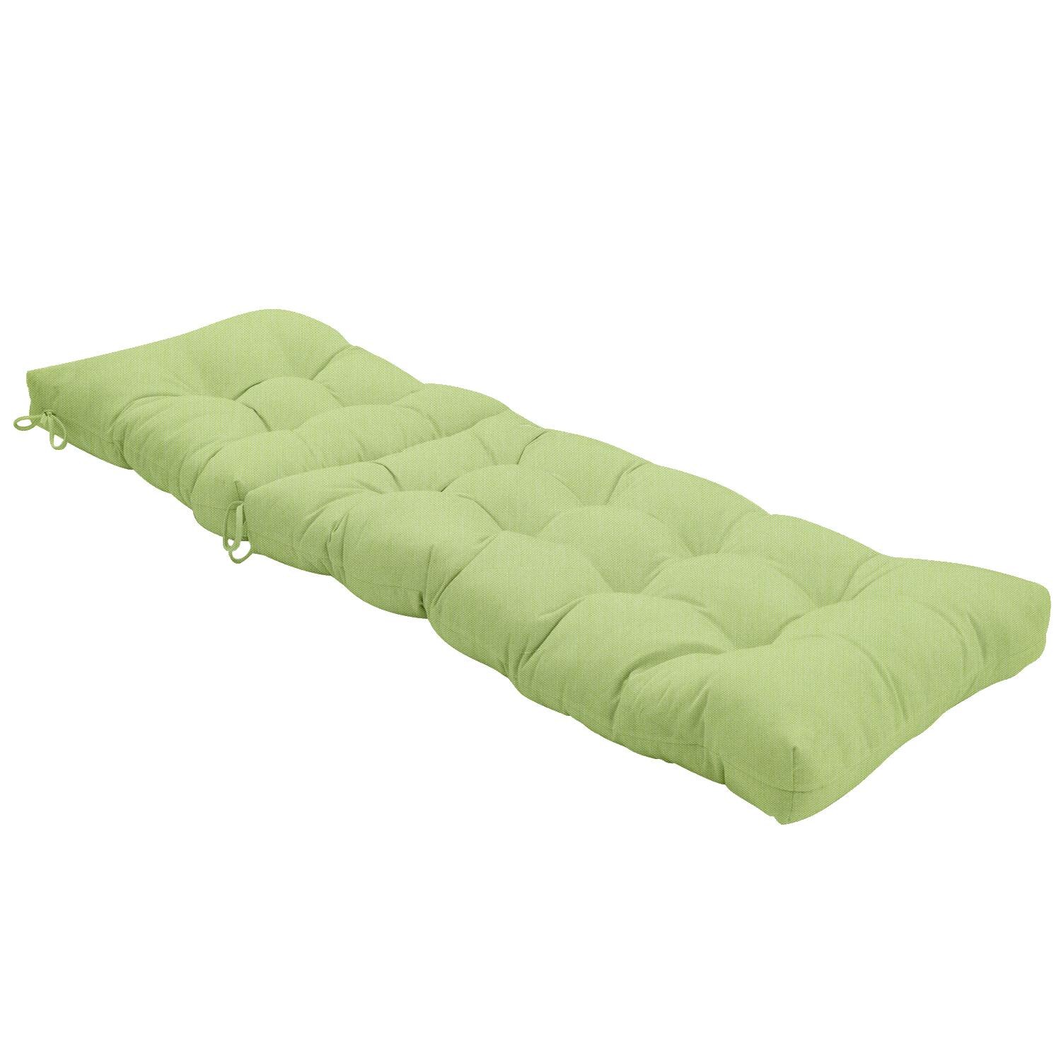 Sunbrella Canvas Parrot Extra Long Outdoor Replacement Chaise Lounge Cushion By UltimatePatio.com - Reclined View thumbnail