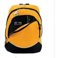 Augusta Tri-Color Small Backpack - Gold/Black image