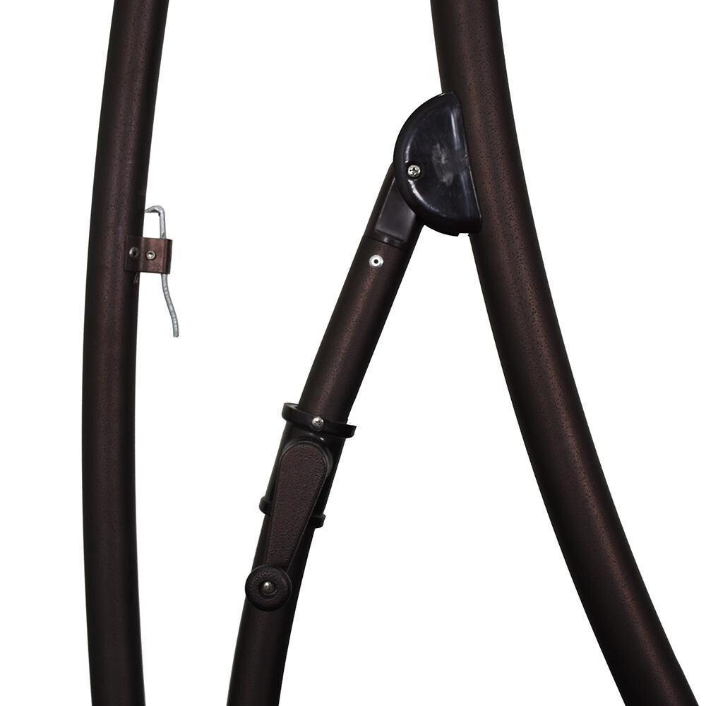 California Umbrella 9 Ft Octagonal Aluminum 2-Way Tilt Cantilever Patio Umbrella W/ Crank Lift & Aluminum Ribs - Handle Detail thumbnail