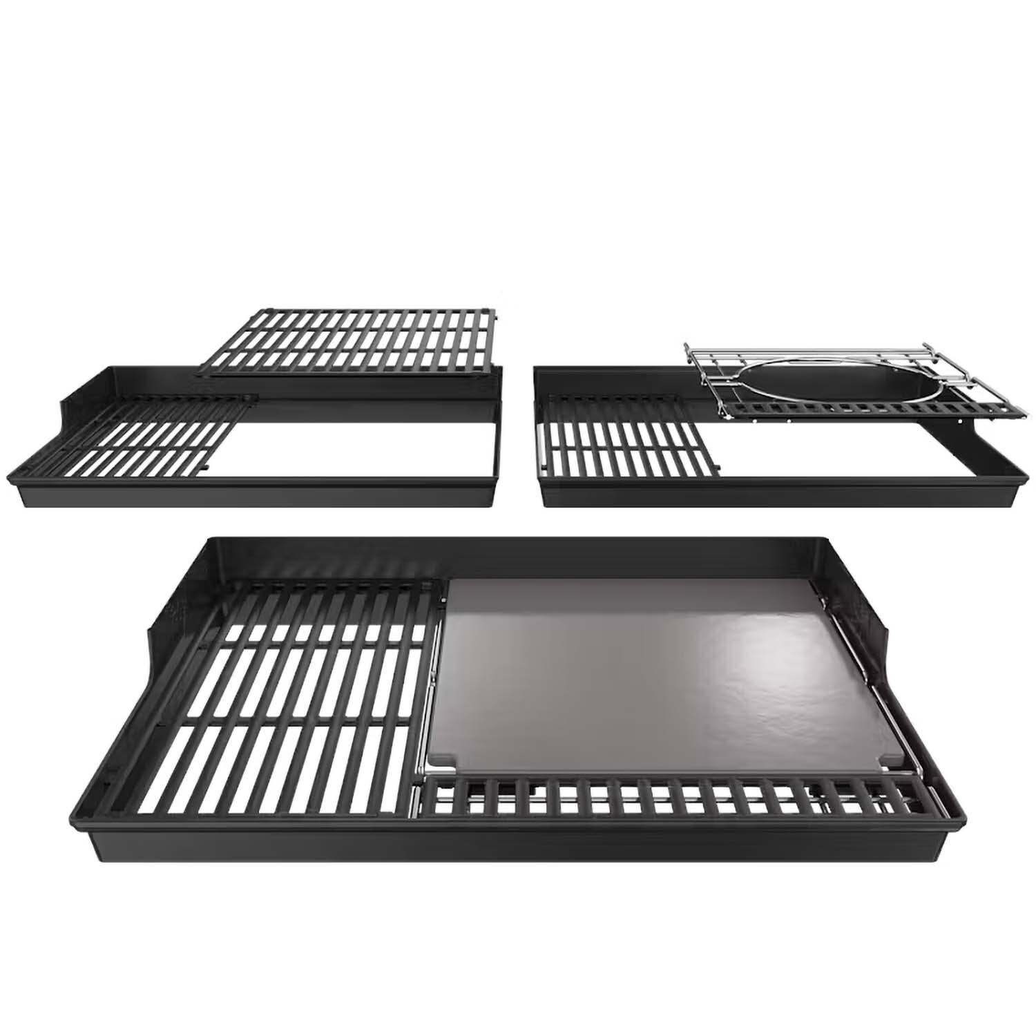 Weber 7671 CRAFTED Glazed Baking Stone - Easy Drop-In Installation - White Background thumbnail