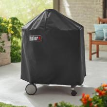 Weber 7151 Premium Grill Cover For Performer 22-Inch Charcoal Grills W/ Folding Table image