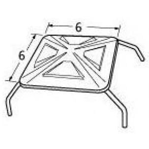 Stainless Steel Tent Heat Plate 92261