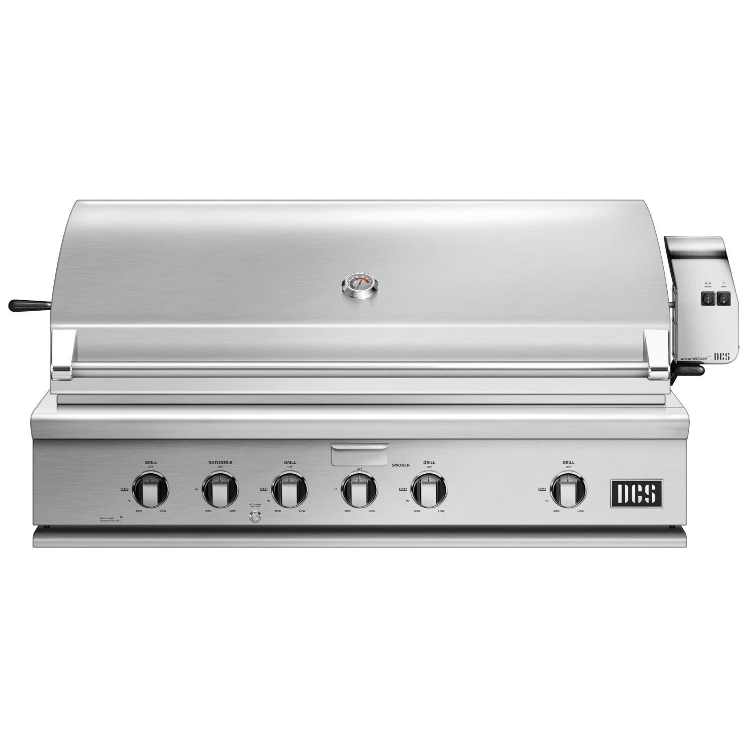 DCS BH1-48R-N Series 7 Traditional 48-Inch Built-In Natural Gas Grill With Rotisserie