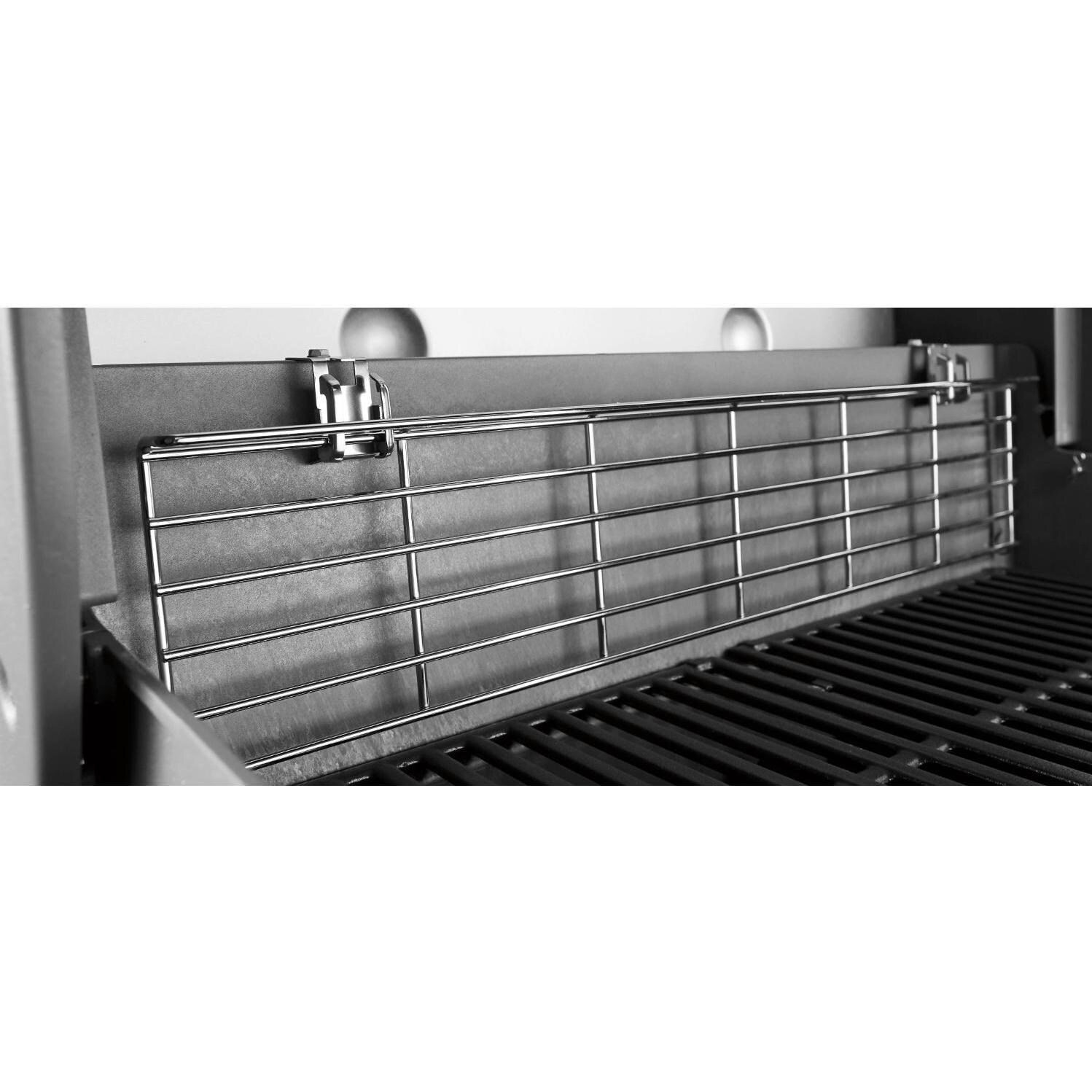 Weber Genesis II LX S-240 Freestanding Natural Gas Grill - Warming Rack Up thumbnail