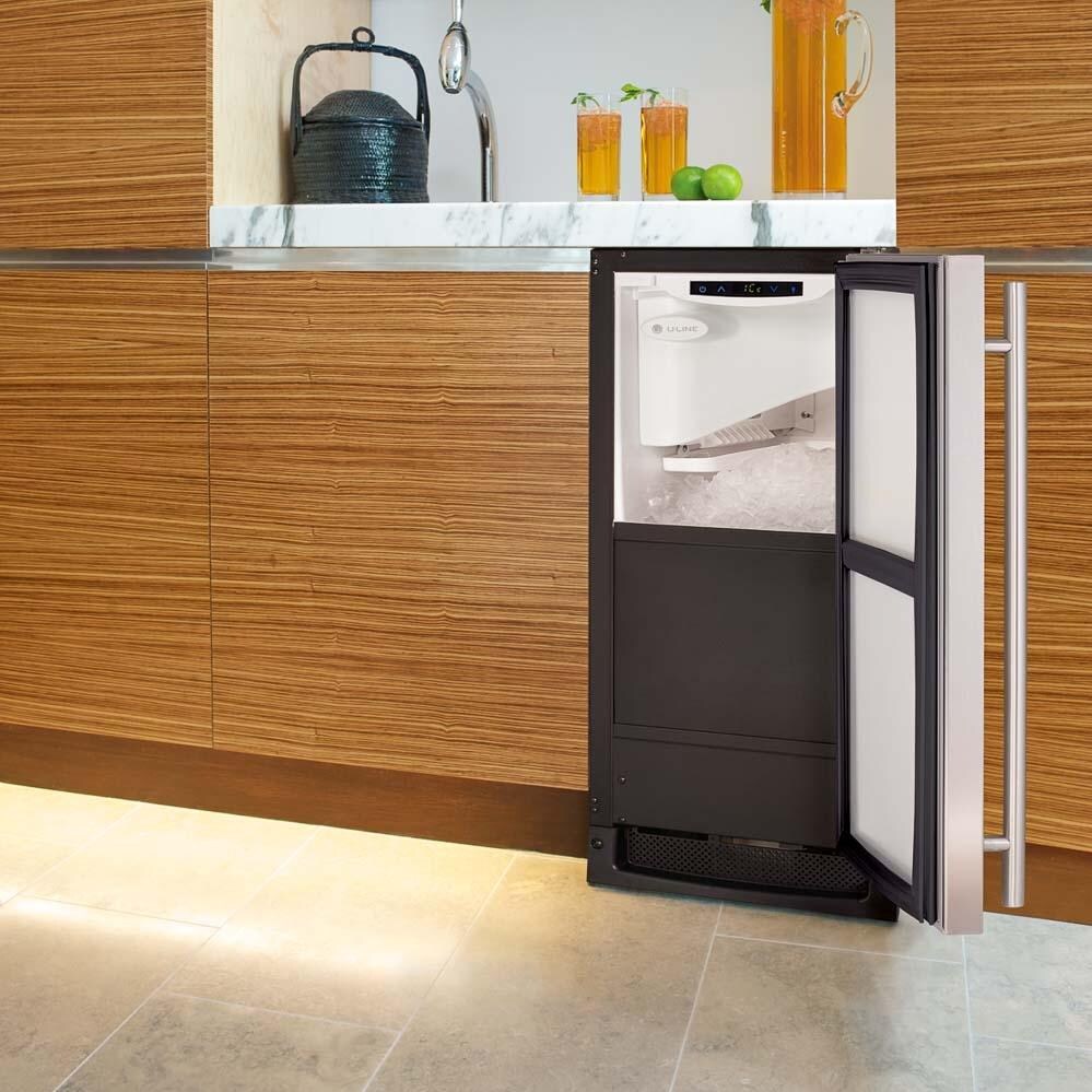 U-Line 60 Lb. Right Hinge Ice Maker With Gravity Drain - CLR2160S - Built-In View thumbnail
