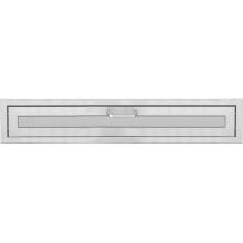 BBQGuys.com Kingston Panel Series 30 X 4-Inch Stainless Steel Single Access Drawer