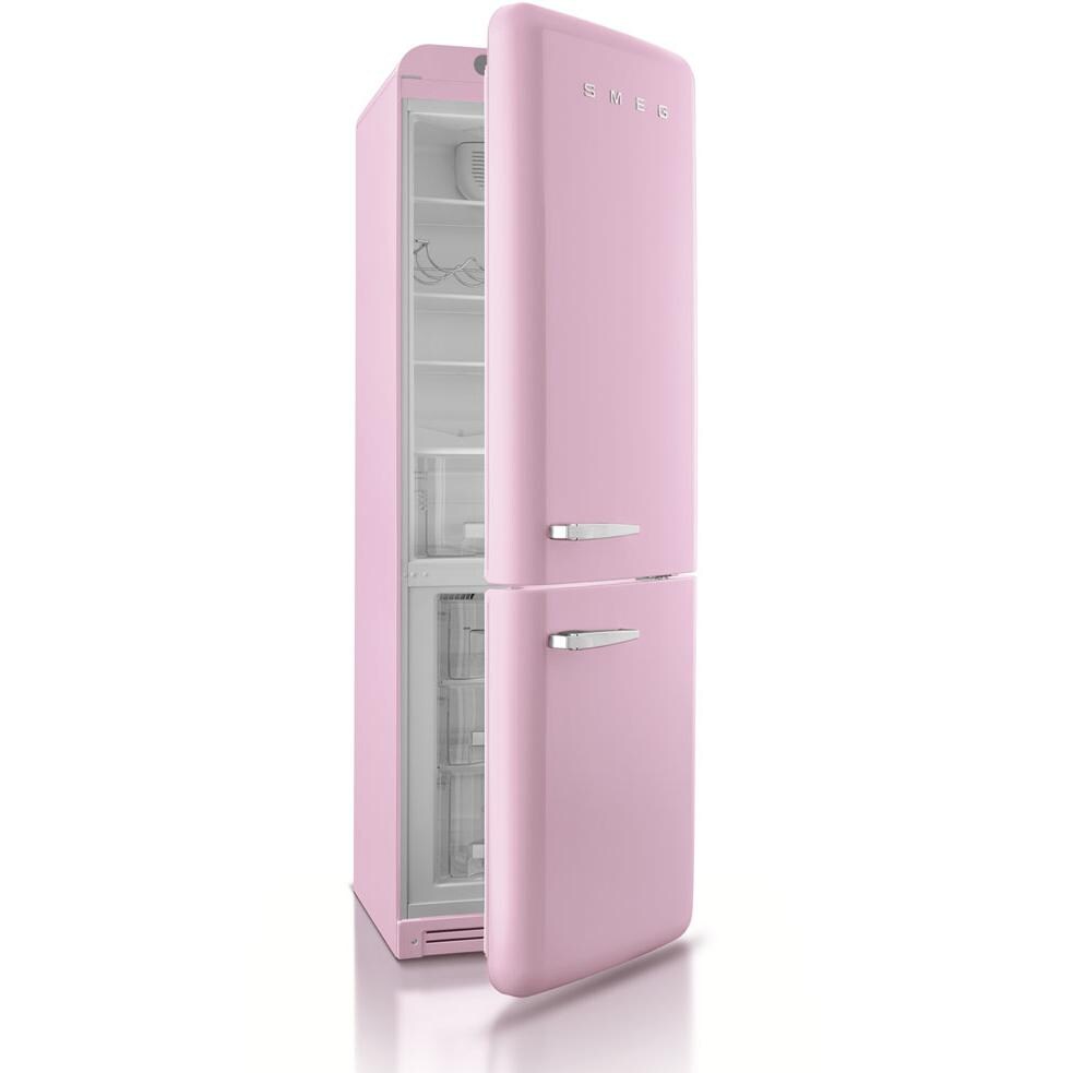 Smeg 50s Retro Style 11.7 Cubic Foot Refrigerator - Angled View thumbnail