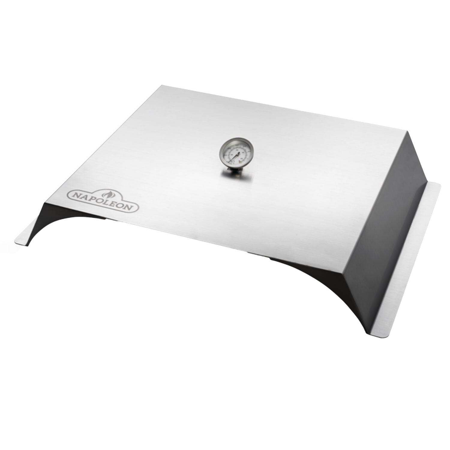 Napoleon 71200 Pizza Stainless Steel Counter Top Oven for Gas Grills - Display - White Background thumbnail