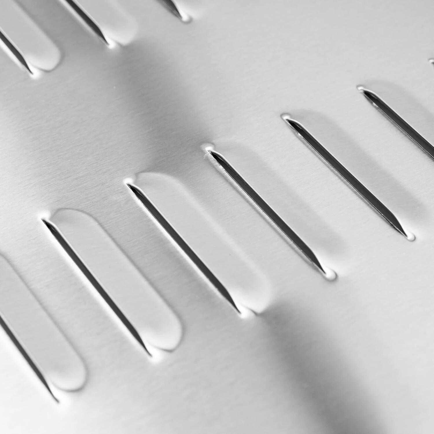BBQGuys Signature BBQ-Vent-10x18 10 X 18 Stainless Steel Island Vent - Close Up thumbnail