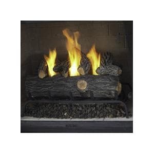 24-Inch Gel Log Conversion Set - Oak thumbnail