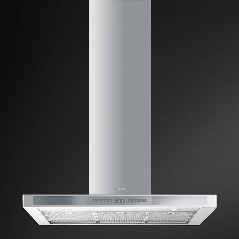 Smeg 36-Inch Wall-Mounted Vent Hood - Lifestyle View thumbnail