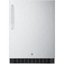Summit 24-Inch 4.6 Cu. Ft. Outdoor Rated Compact Refrigerator - Stainless Steel - SPR627OSCSSTB