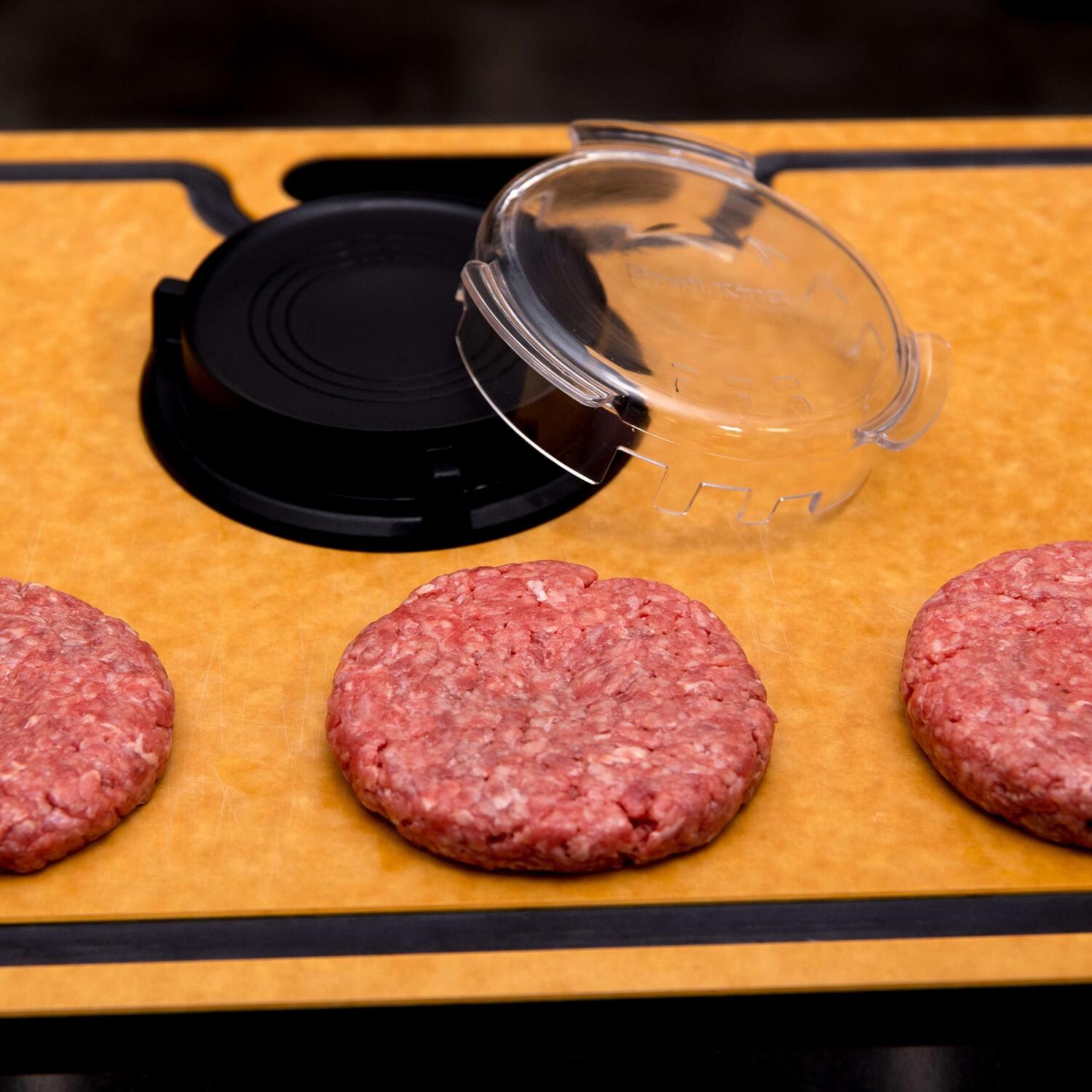 Broil King Deluxe Burger Press - 62475 - Pressed Patties - Lifestyle thumbnail